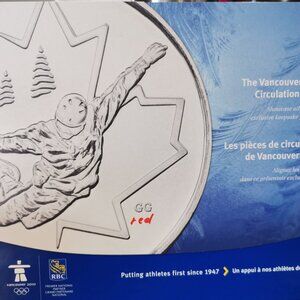 3 RED COINS -Vancouver 2010 Olympic Coin Collection - RBC - Royal Canadian Mint